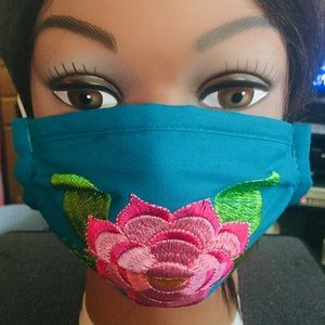“Authentic” Mexican embroidered handmade facemask